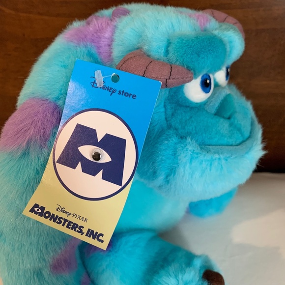 Disney Pixar Collection Monsters INC Sully Plush Toy & Sully Spinning Toy - Picture 6 of 14